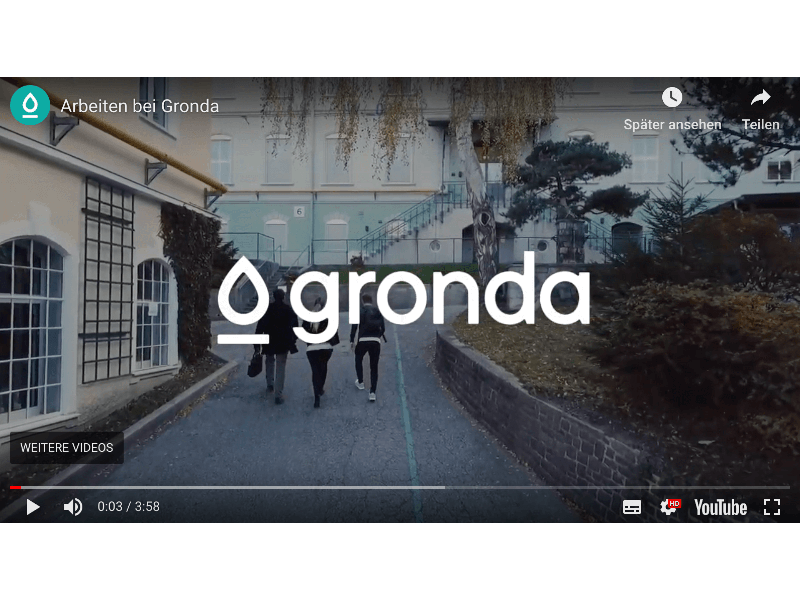 Gronda Employer Branding Video